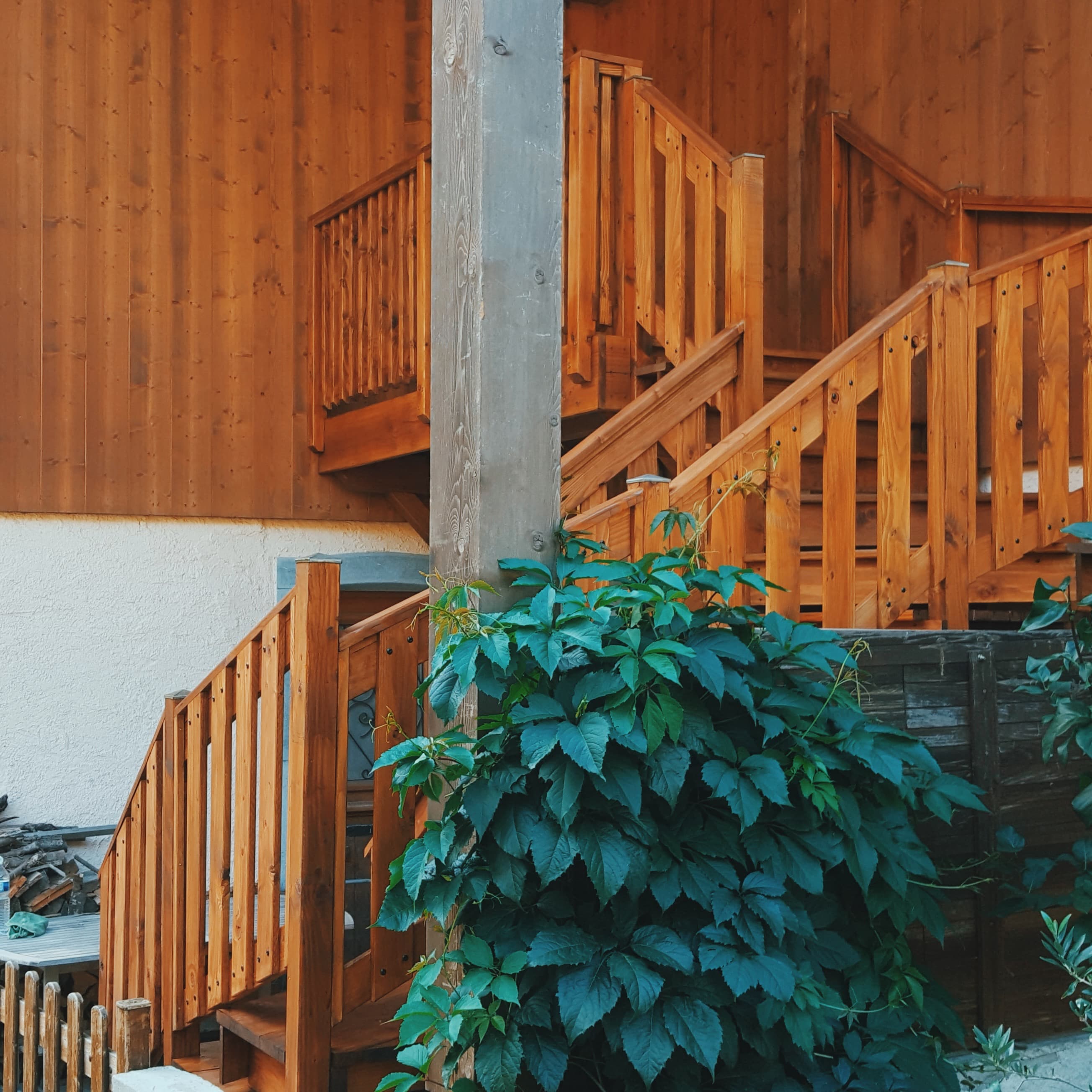 escalier extérieur